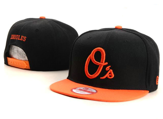 MLB Baltimore Orioles Snapback Hat NU04